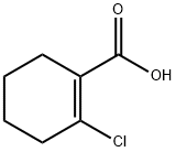 2-CHLOROCYCLOHEX-1-ENE-1-CARBOXYLIC ACID Structure
