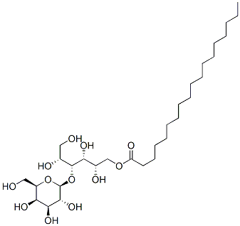 4-O-beta-D-galactopyranosyl-D-glucitol stearate Structure
