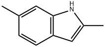 2,6-ジメチル-1H-インドール 化学構造式