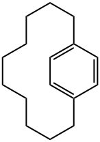 Bicyclo[10.2.2]hexadecane-1(14),12,15-triene Struktur