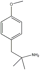 1-(4-methoxyphenyl)-2-methylpropan-2-amine Structure