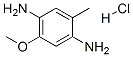 4-METHOXYTOLUENE-2,5-DIAMINE HCL Structure