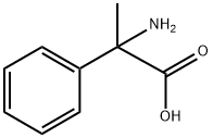 DL-2-氨基-2-苯基丙酸, 565-07-1, 结构式