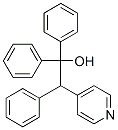 1,1,2-triphenyl-2-pyridin-4-yl-ethanol Structure