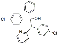 1-Di(4-chlorophenyl)-1-phenyl-2-(2-pyridyl)ethanol,56501-76-9,结构式