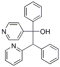 1,2-Diphenyl-1-(4-pyridyl)-2-(2-pyridyl)ethanol Structure