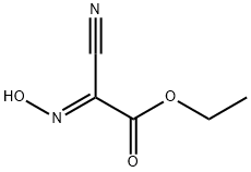 (E)-Ethyl 2-cyano-2-(hydroxyimino)acetate Structure