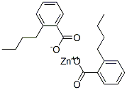 zinc bis[butylbenzoate] Structure