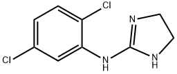 N-(2,5-Dichlorophenyl)-4,5-dihydro-1H-imidazole-2-amine,56514-55-7,结构式