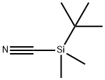 叔丁基氰基二甲基硅烷,56522-24-8,结构式