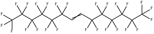 bis(perfluoro-n-hexyl)-1,2-ethylene 结构式