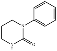 1-PHENYL-TETRAHYDRO-2(1H)-PYRIMIDINONE, 56535-85-4, 结构式