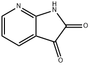 1H-吡咯[2,3-B]吡啶-2,3-二酮,5654-95-5,结构式
