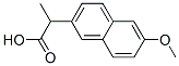 (+/-)-2-(6-METHOXY-2-NAPHTHYL)PROPIONIC ACID Structure