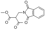 METHYL 2-(N-PHTHALIMIDOMETHYL)-3-OXOBUTYRATE Structure