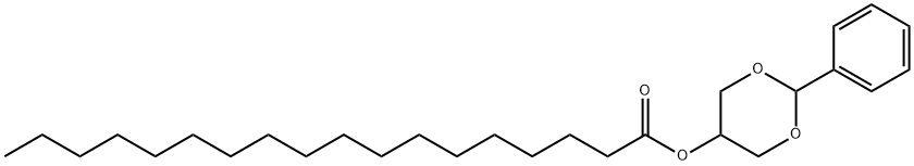 ステアリン酸2-フェニル-1,3-ジオキサン-5-イル 化学構造式