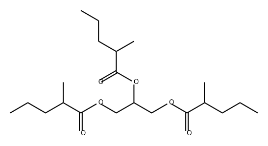 Tris(2-methylvaleric acid)1,2,3-propanetriyl ester|