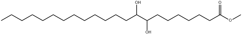 8,9-Dihydroxydocosanoic acid methyl ester 结构式