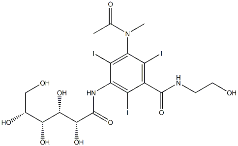 碘葡苯胺, 56562-79-9, 结构式