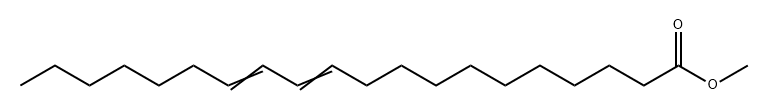 11,13-Icosadienoic acid methyl ester Structure