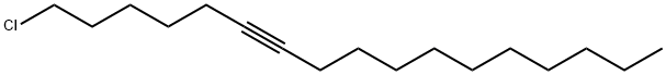 1-Chloro-6-heptadecyne, 56599-59-8, 结构式