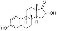 16ALPHA-羟基雌酚酮, 566-76-7, 结构式