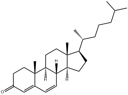 4,6-CHOLESTADIEN-3-ONE Struktur