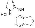 インダナゾリン塩酸塩 化学構造式