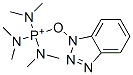 benzotriazol-1-yloxy-tris(dimethylamino)phosphonium Structure