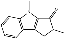 Cyclopent[b]indol-3(2H)-one, 1,4-dihydro-2,4-dimethyl- (9CI) Structure