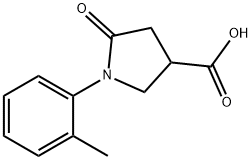 5-OXO-1-O-TOLYL-PYRROLIDINE-3-CARBOXYLIC ACID|5-氧代-1-邻甲苯基-吡咯烷-3-羧酸