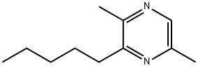 Pyrazine, 2,5-dimethyl-3-pentyl- (9CI) Struktur