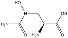 Alanine,  3-[(aminocarbonyl)hydroxyamino]-,56618-04-3,结构式