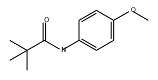 N-(4-Methoxyphenyl)pivalamide Structure