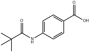 4-(Pivaloylamino)benzoic acid Structure