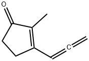 2-Cyclopenten-1-one, 2-methyl-3-(1,2-propadienyl)- (9CI) Structure