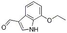 1H-Indole-3-carboxaldehyde, 7-ethoxy-,566200-31-5,结构式