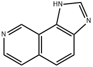 1H-Imidazo[4,5-h]isoquinoline(9CI) Struktur
