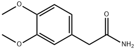 3,4-ジメトキシベンゼンアセトアミド 化学構造式