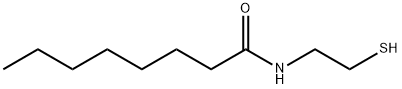 N-(2-Mercaptoethyl)octanamide,56630-30-9,结构式