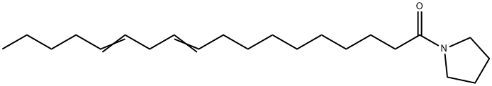 1-(1-Oxo-10,13-octadecadienyl)pyrrolidine,56630-38-7,结构式