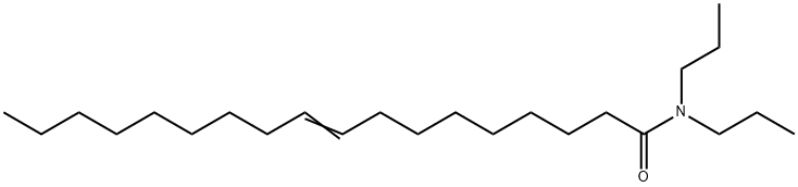 N,N-Dipropyl-9-octadecenamide 结构式