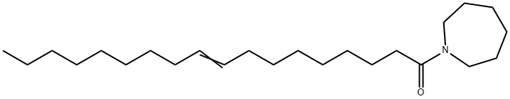 Hexahydro-1-(9-octadecenoyl)-1H-azepine 结构式