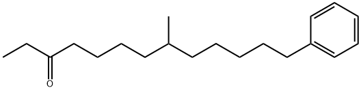 8-Methyl-13-phenyl-3-tridecanone 结构式