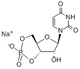 URIDINE-3',5'-CYCLIC MONOPHOSPHATE SODIUM SALT Structure