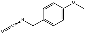 4-甲氧苄基异氰酸酯,56651-60-6,结构式