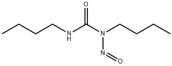 1,3-dibutyl-1-nitrosourea Struktur