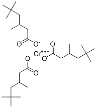 chromium tris(3,5,5-trimethylhexanoate) Structure