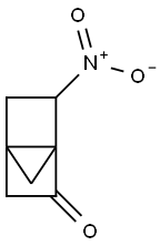 6-Nitrotricyclo[2.2.1.01,4]heptan-2-one Structure