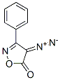 4-Diazo-3-phenylisoxazol-5(4H)-one Structure